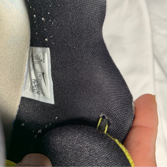 Nike KD 14 Black/Fusion Red-White CW3935 004 SIZE 8 - Picture 6 of 7